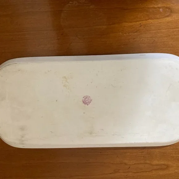 Vintage Nippon Hand Painted Tray With Handles - Picture 8 of 8